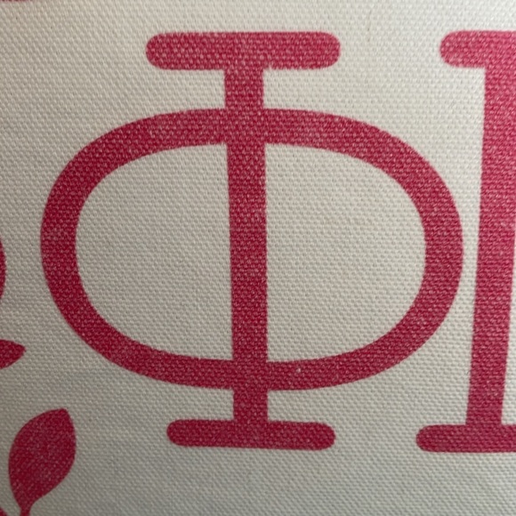 Phi Mu decorative pillow - Picture 7 of 7